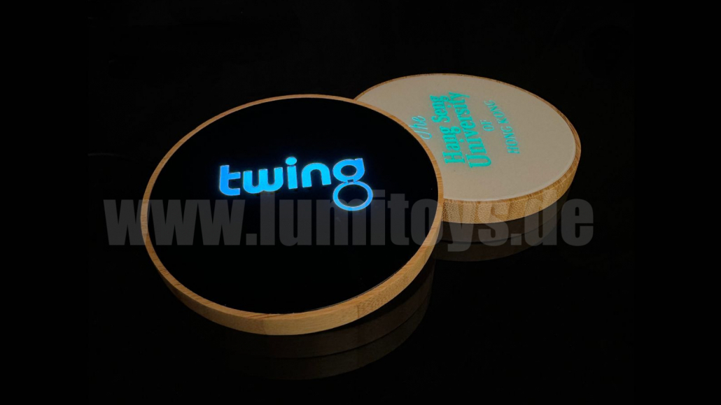 4327-W Wireless Charger LUMI, Holz 2 - 1 4327-W Wireless Charger LUMI, Holz 2 - 1