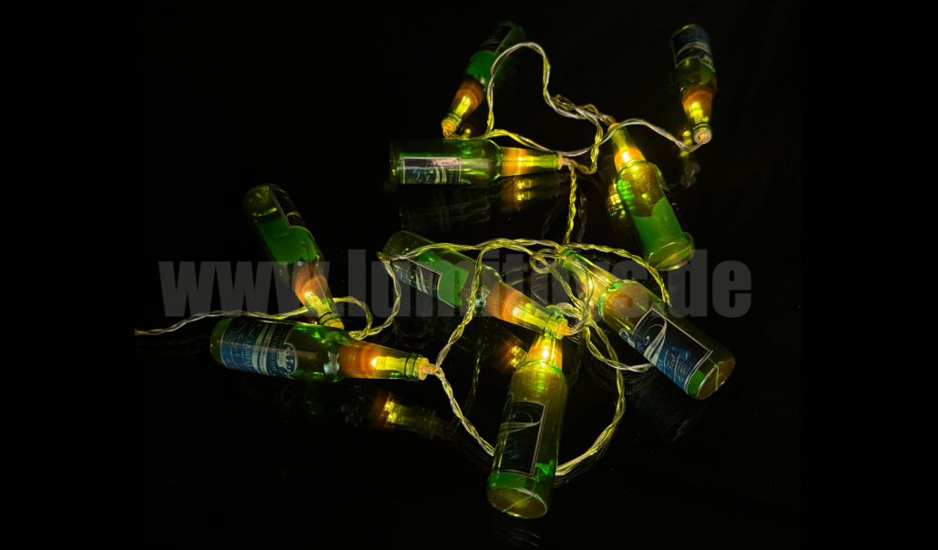 Lichterkette Flasche 2 - 1 Lichterkette Flasche 2 - 1